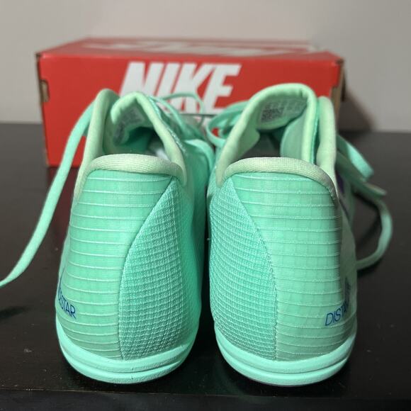 Adidas Adizero Distancestar Mens Size 12 Track & Field Cleats GV9078 Neon Green - Picture 5 of 9